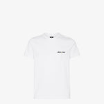 White Letters Print T Shirt