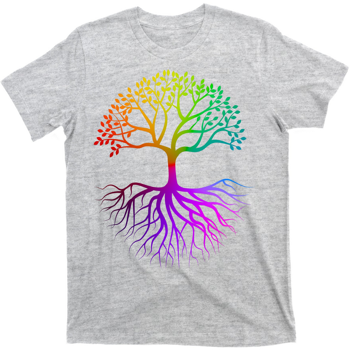 3D Graphic Short Sleeve Shirts Tree
