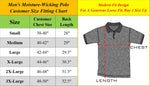 3-Pack Men's Short Sleeve Polo Shirts – Moisture-Wicking, Stretch Knit, Tagless, Regular Fit for All-Day Comfort