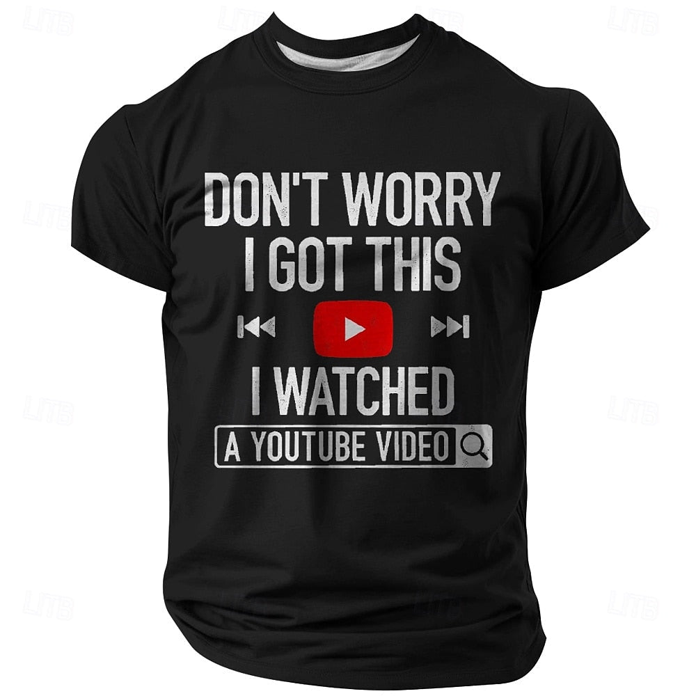 Men's Funny Slang T Shirt Short Sleeve T shirts