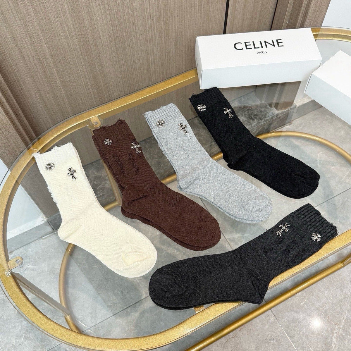 5-Pair Comfort Socks Set (1 BOX)-3