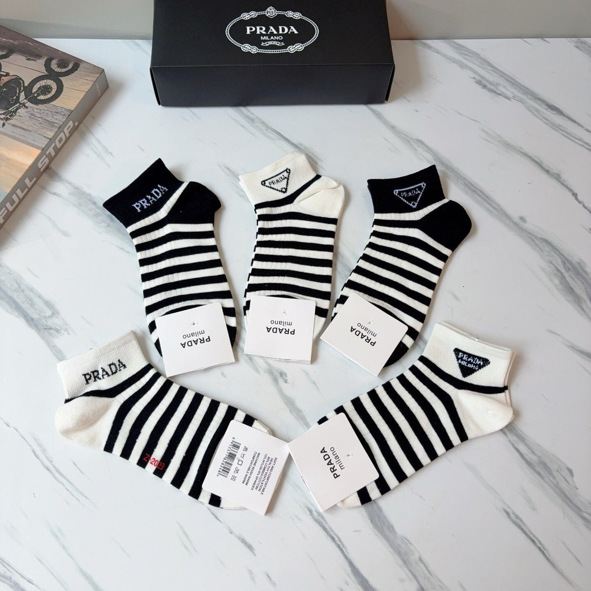 5-Pair Comfort Socks Set (1 BOX)-13