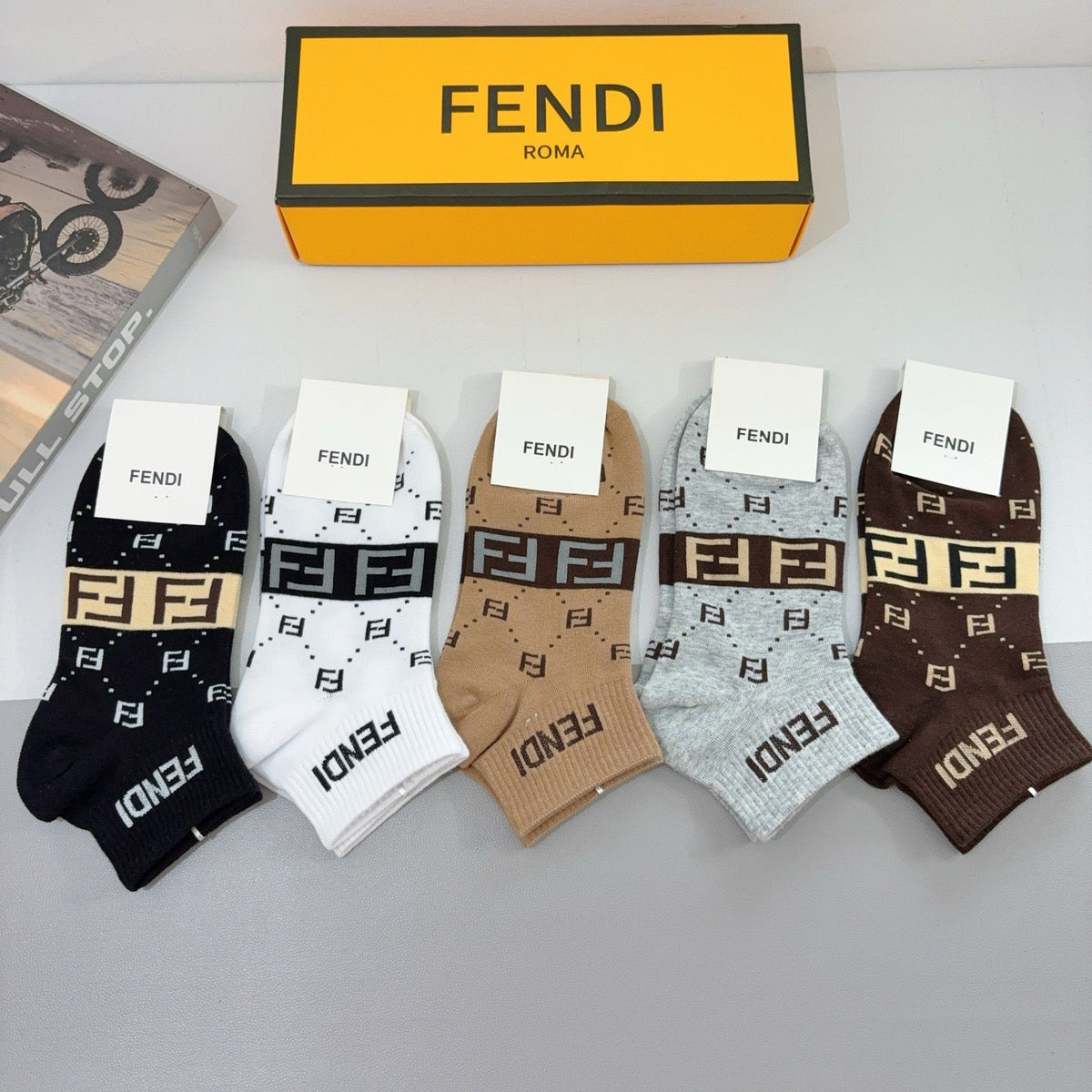 5-Pair Comfort Socks Set (1 BOX)-30