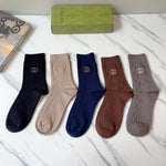 5-Pair Comfort Socks Set (1 BOX)-36
