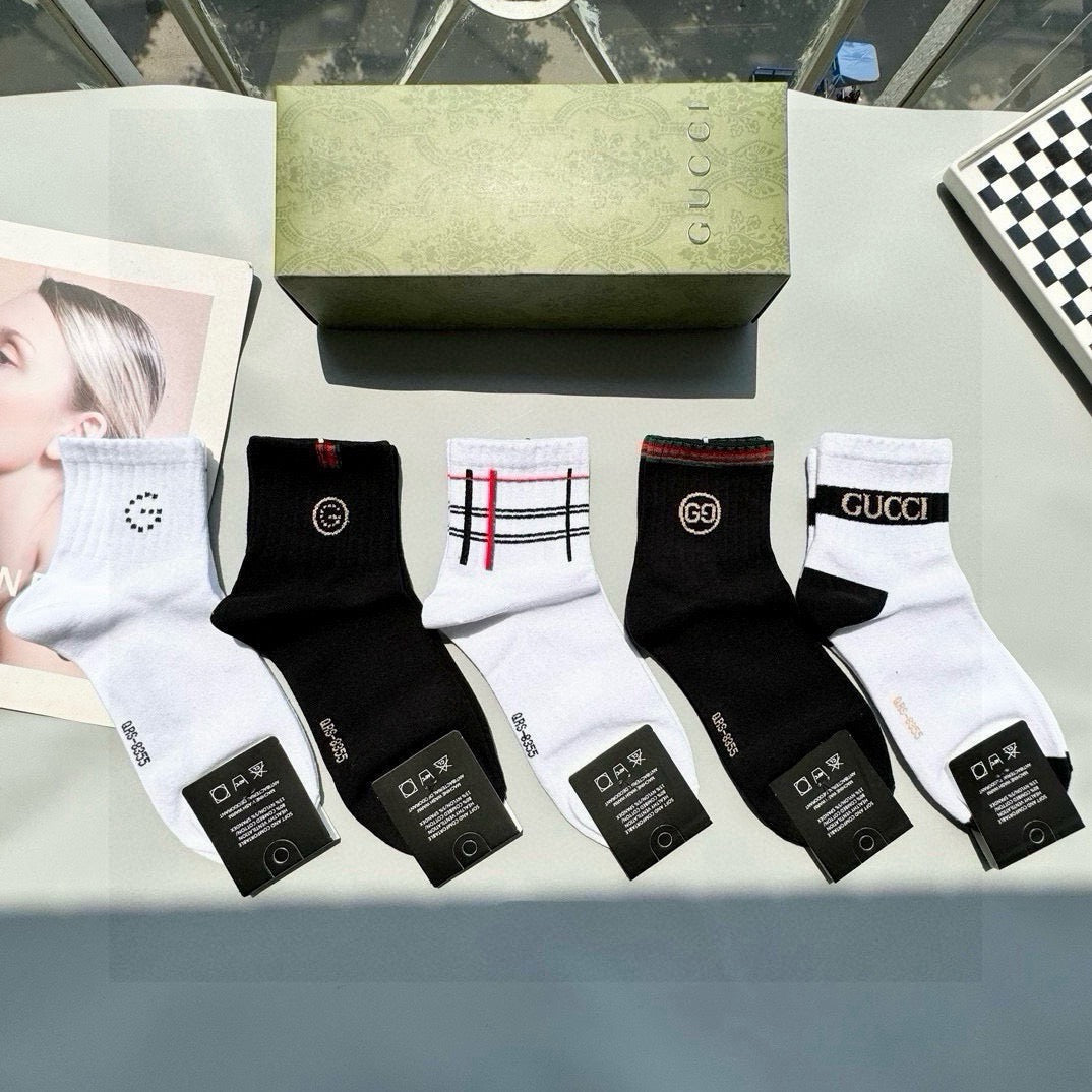 5-Pair Comfort Socks Set (1 BOX)-52