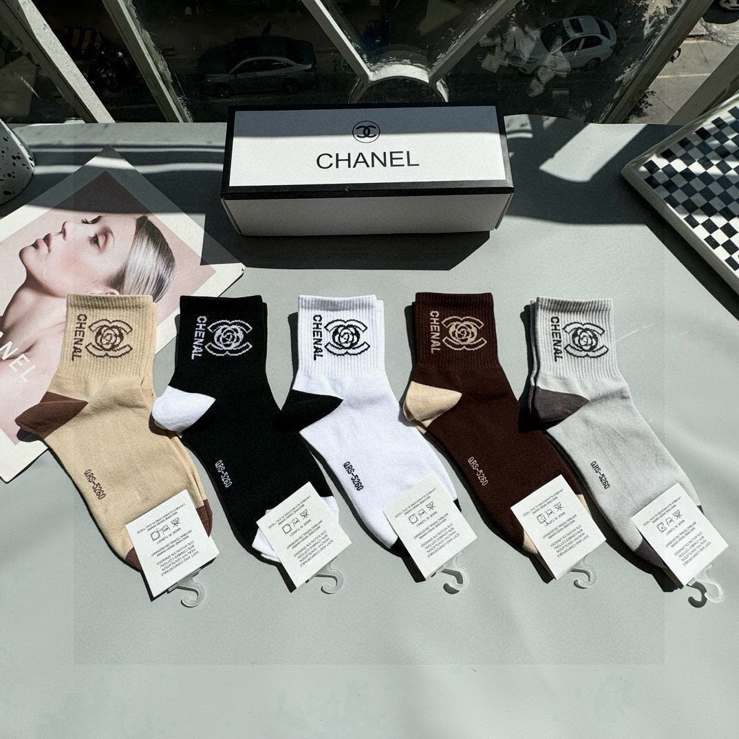 5-Pair Comfort Socks Set (1 BOX)-54