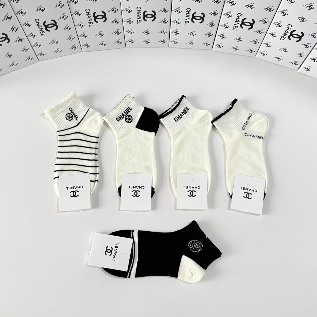 5-Pair Comfort Socks Set (1 BOX)-66
