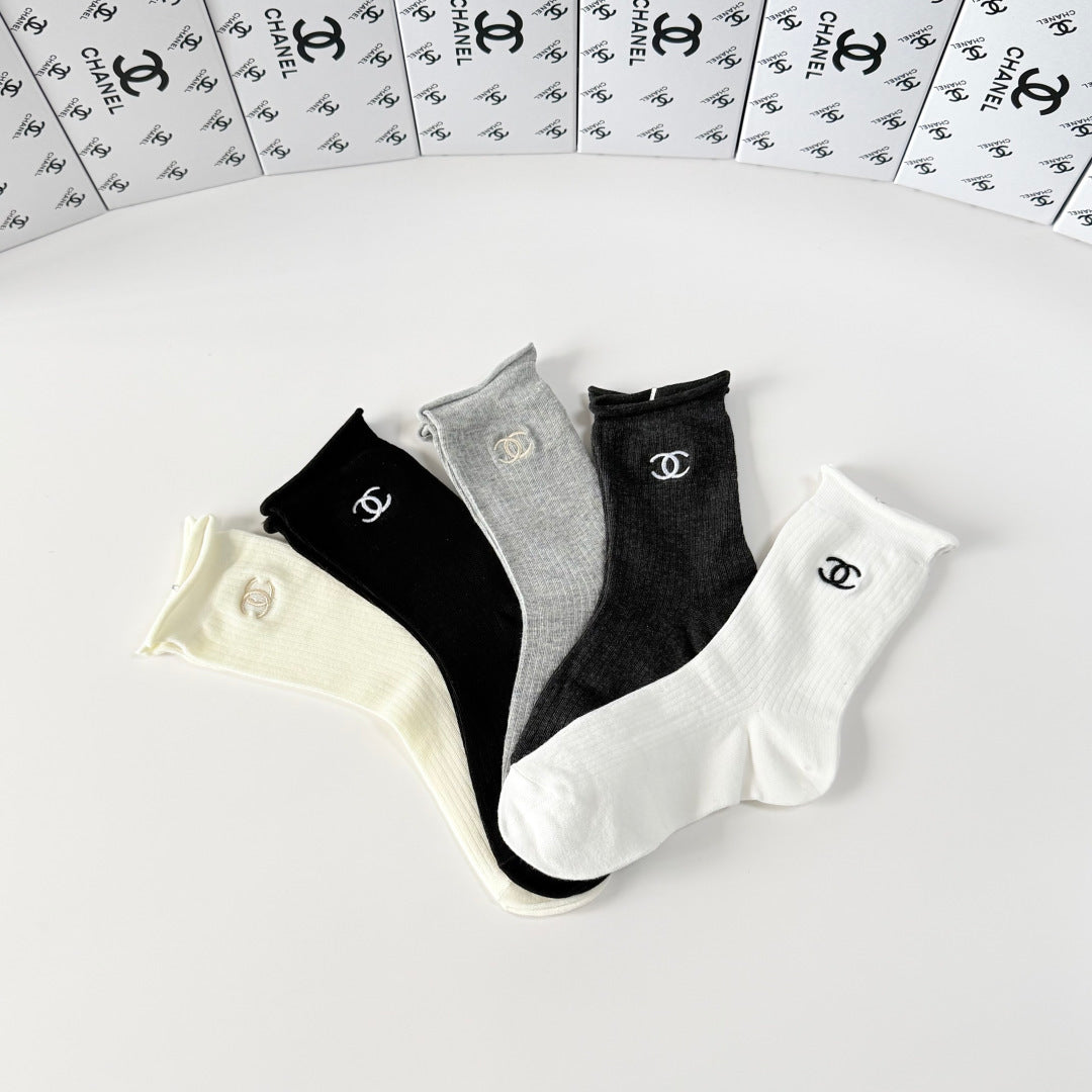5-Pair Comfort Socks Set (1 BOX)-74