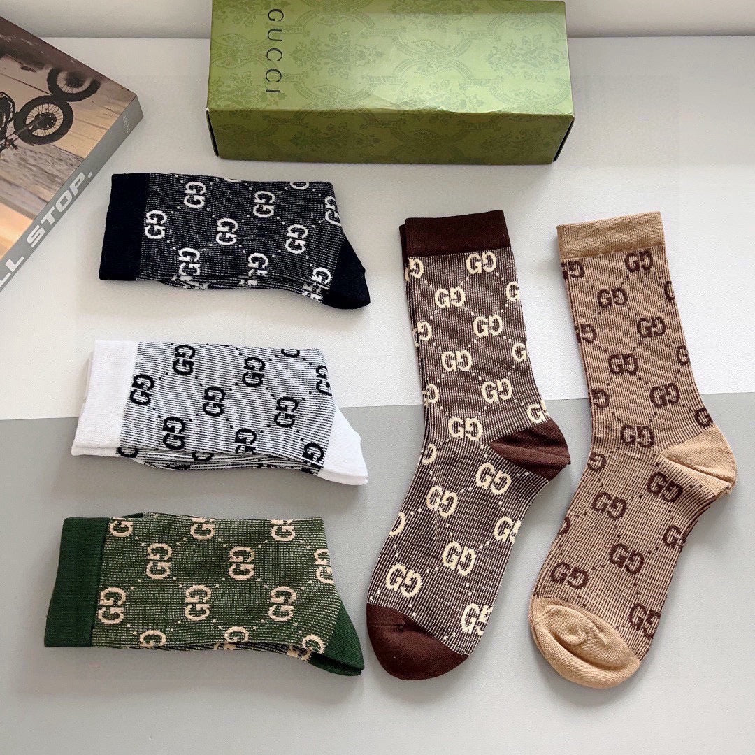 5-Pair Comfort Socks Set (1 BOX)-83