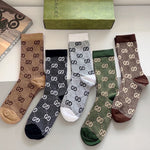 5-Pair Comfort Socks Set (1 BOX)-83