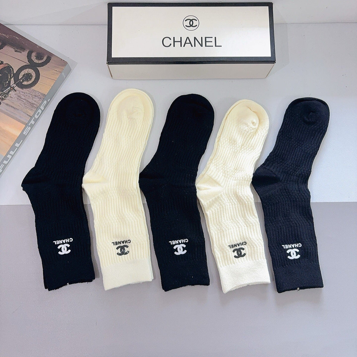 5-Pair Comfort Socks Set (1 BOX)-86