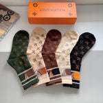 5-Pair Comfort Socks Set (1 BOX)-90