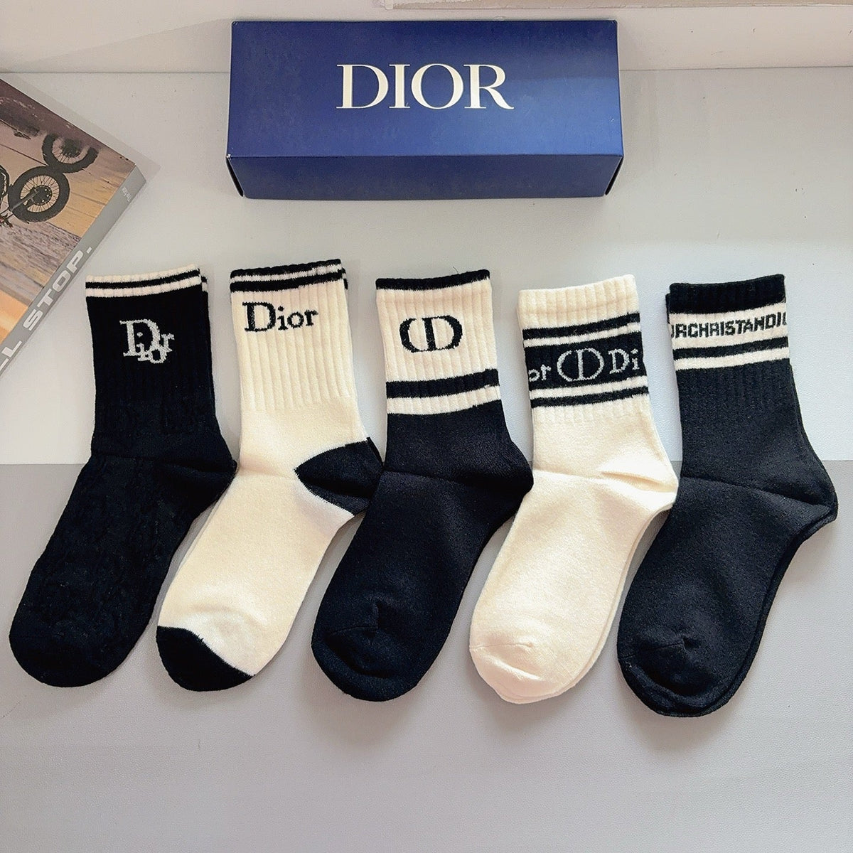 5-Pair Comfort Socks Set (1 BOX)-92