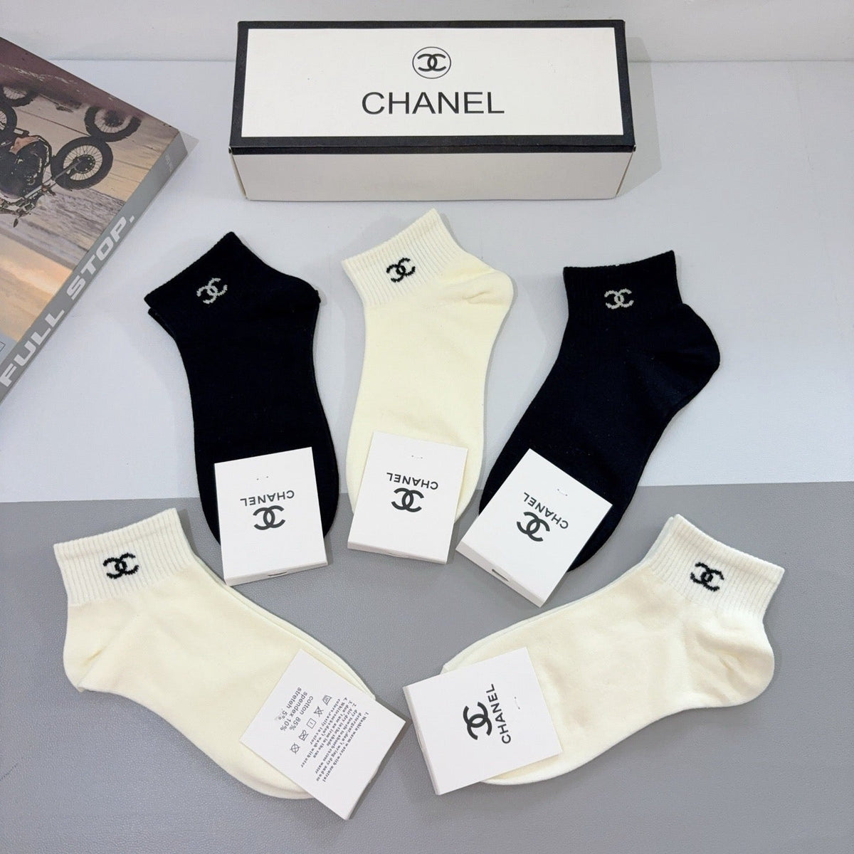 5-Pair Comfort Socks Set (1 BOX)-94