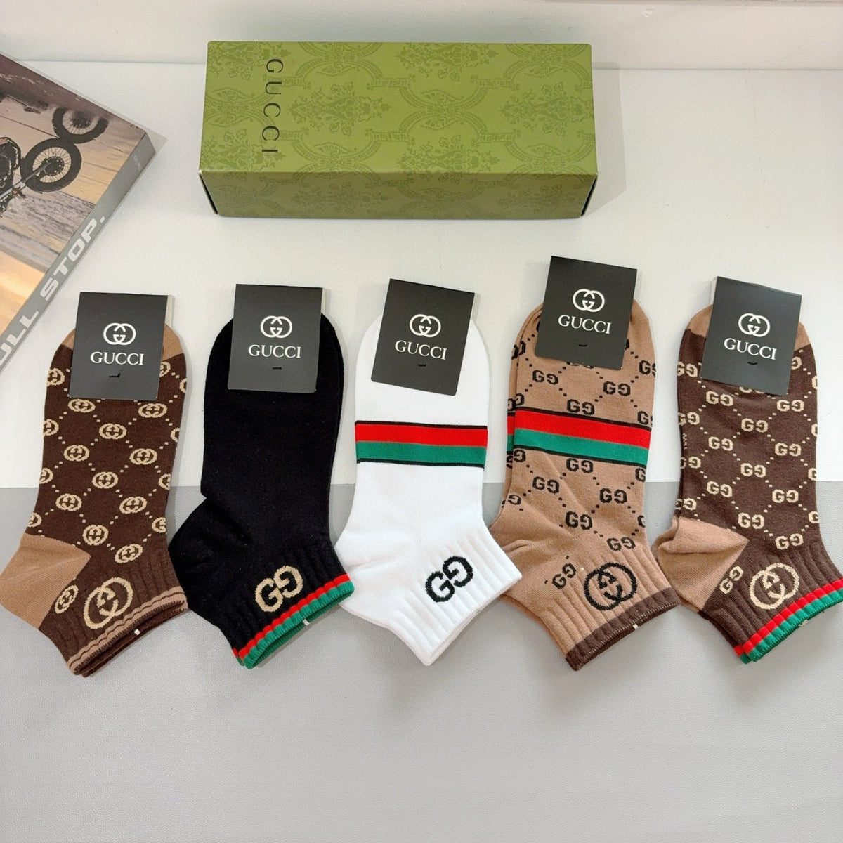 5-Pair Comfort Socks Set (1 BOX)-97