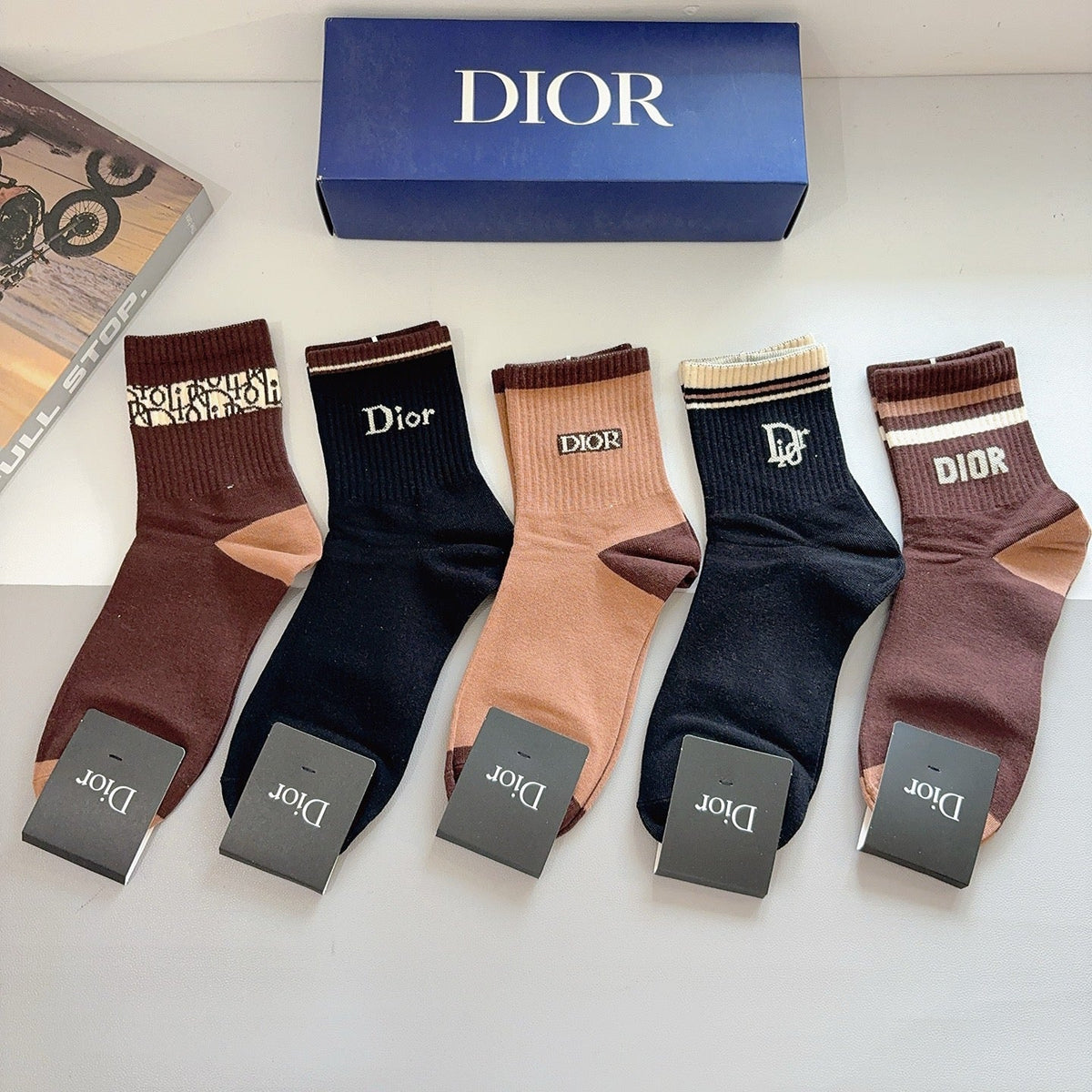 5-Pair Comfort Socks Set (1 BOX)-98