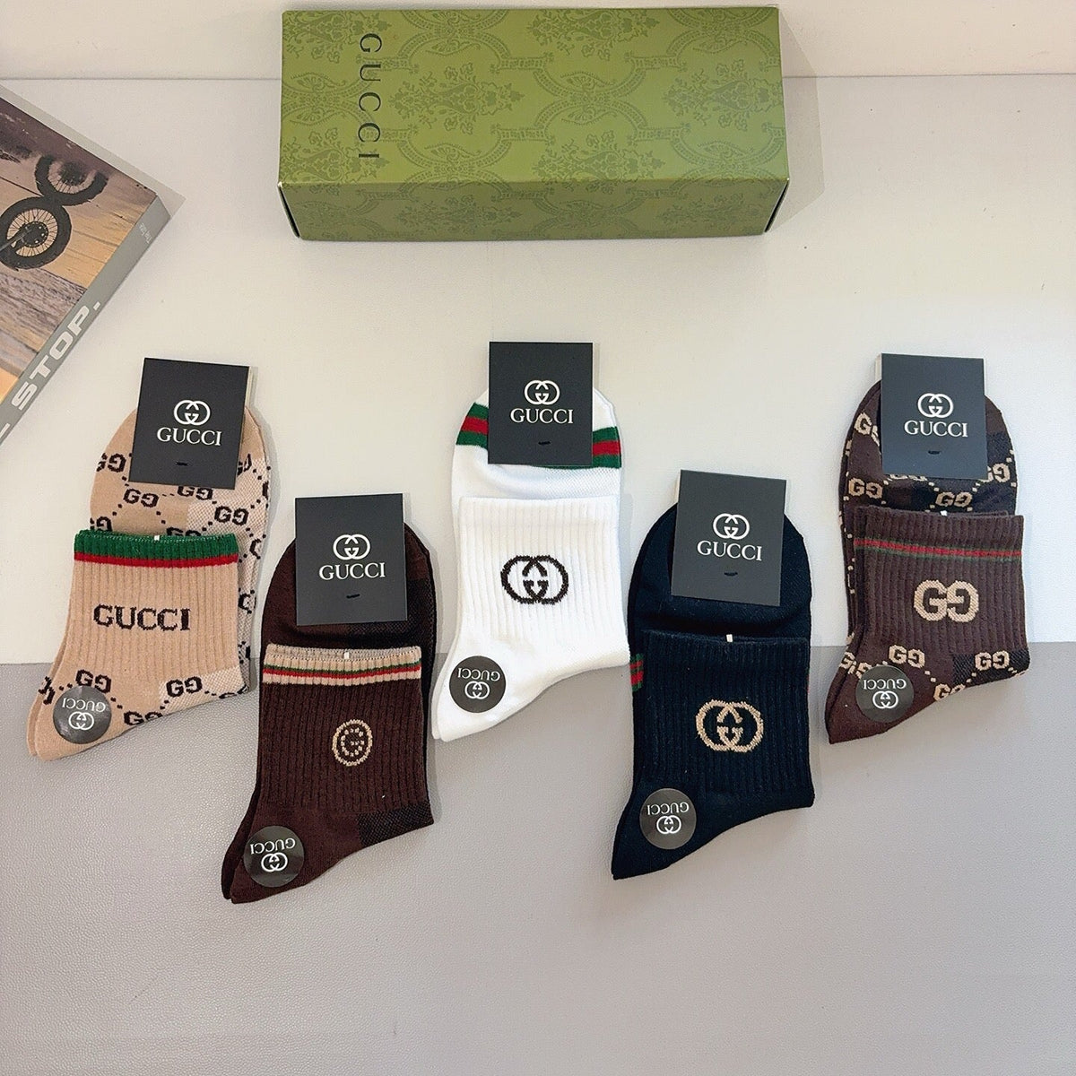 5-Pair Comfort Socks Set (1 BOX)-99