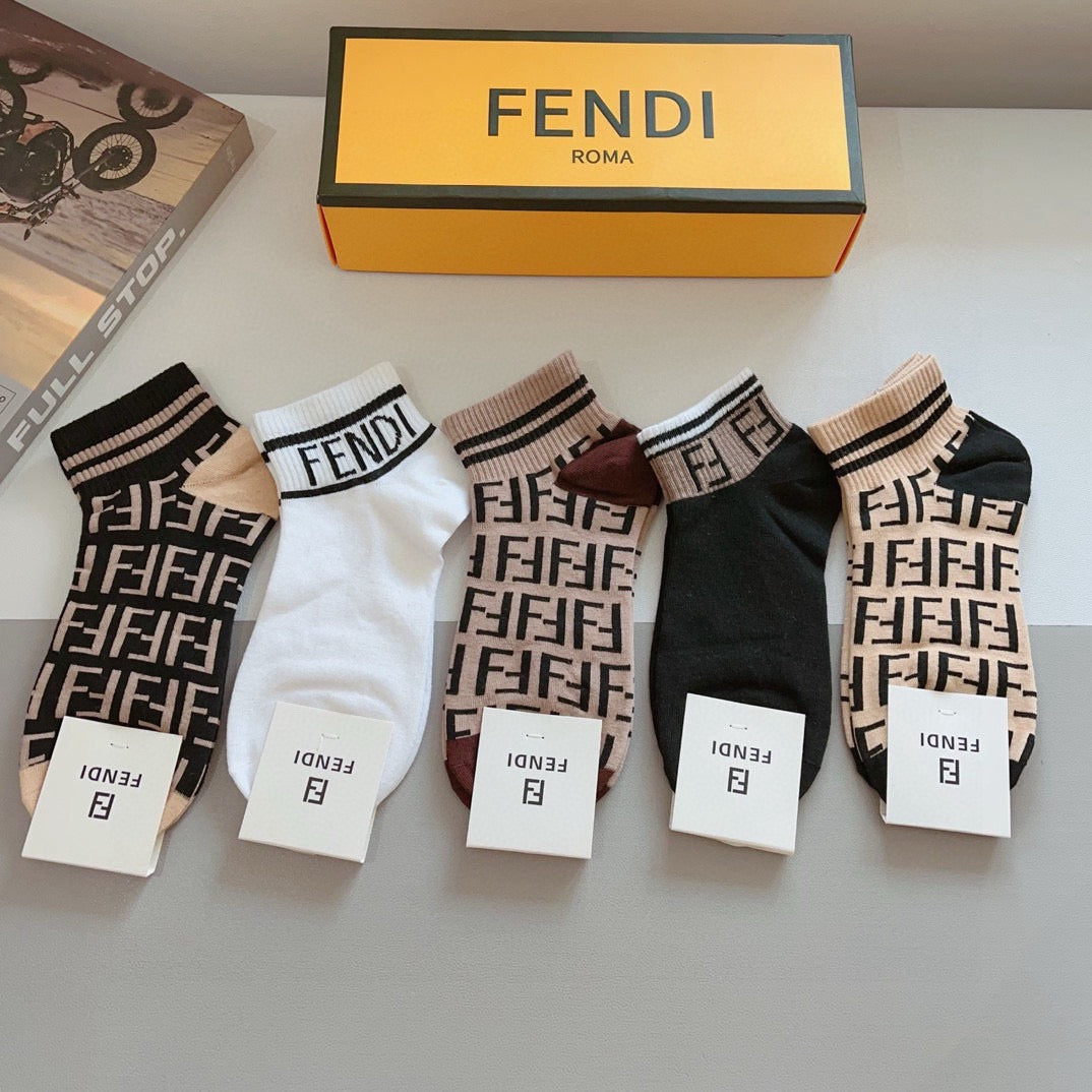 5-Pair Comfort Socks Set (1 BOX)-109