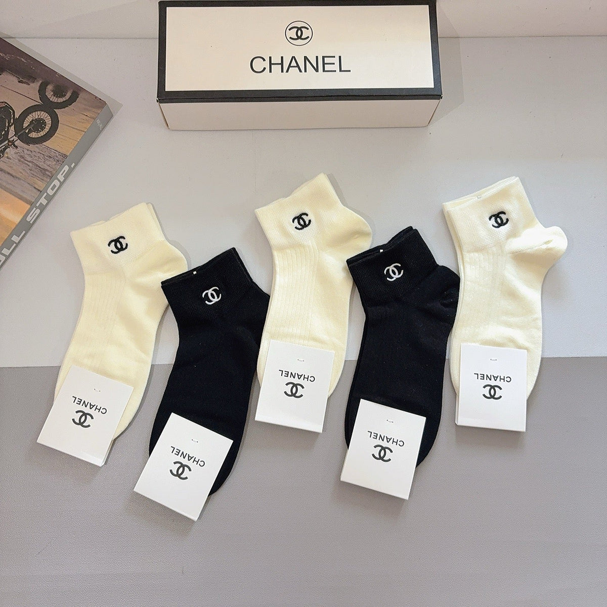 5-Pair Comfort Socks Set (1 BOX)-114
