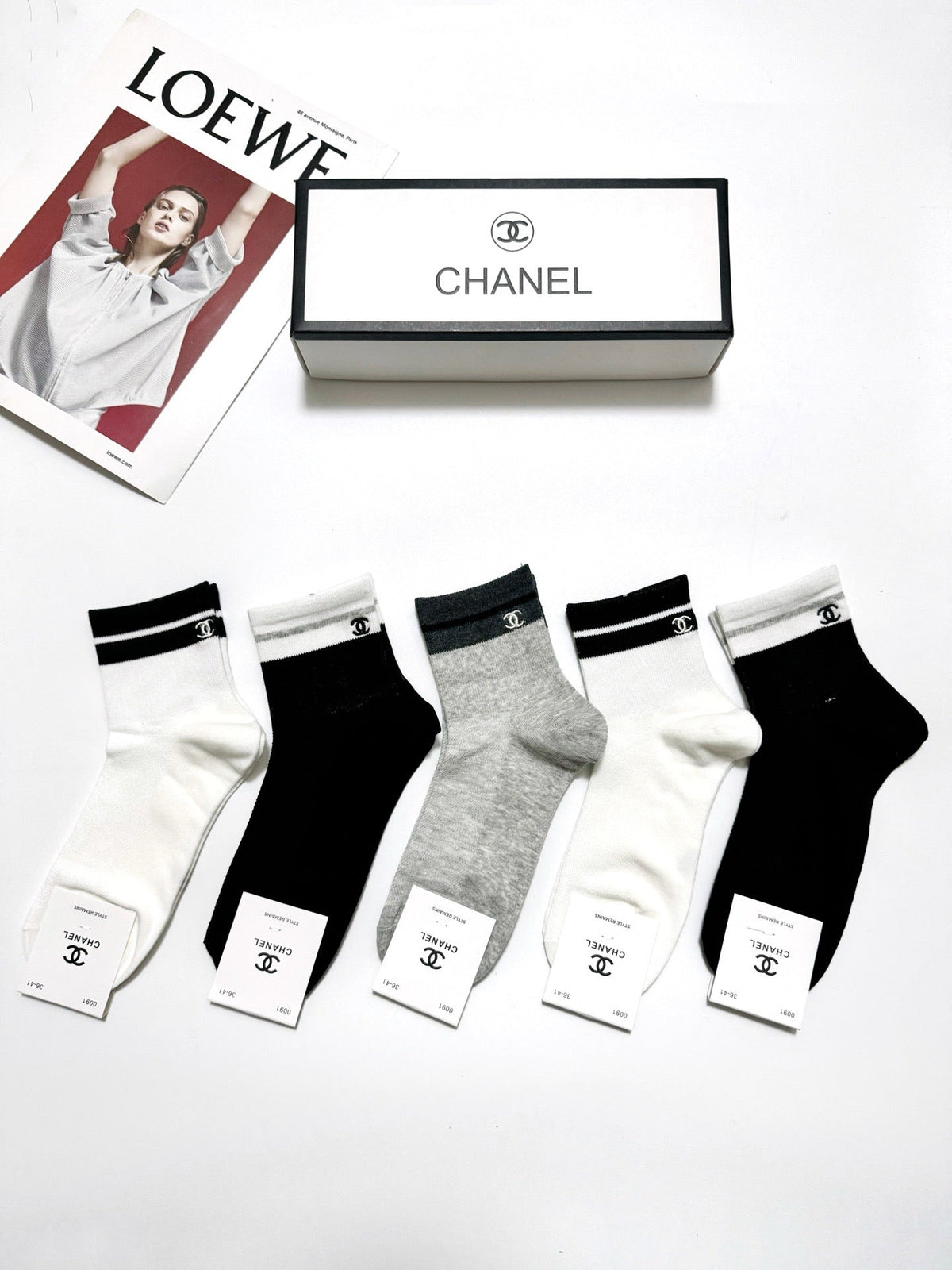5-Pair Comfort Socks Set (1 BOX)-117
