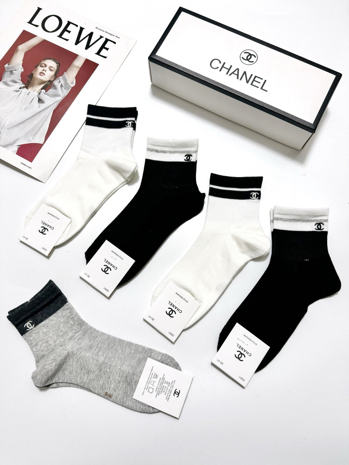 5-Pair Comfort Socks Set (1 BOX)-117