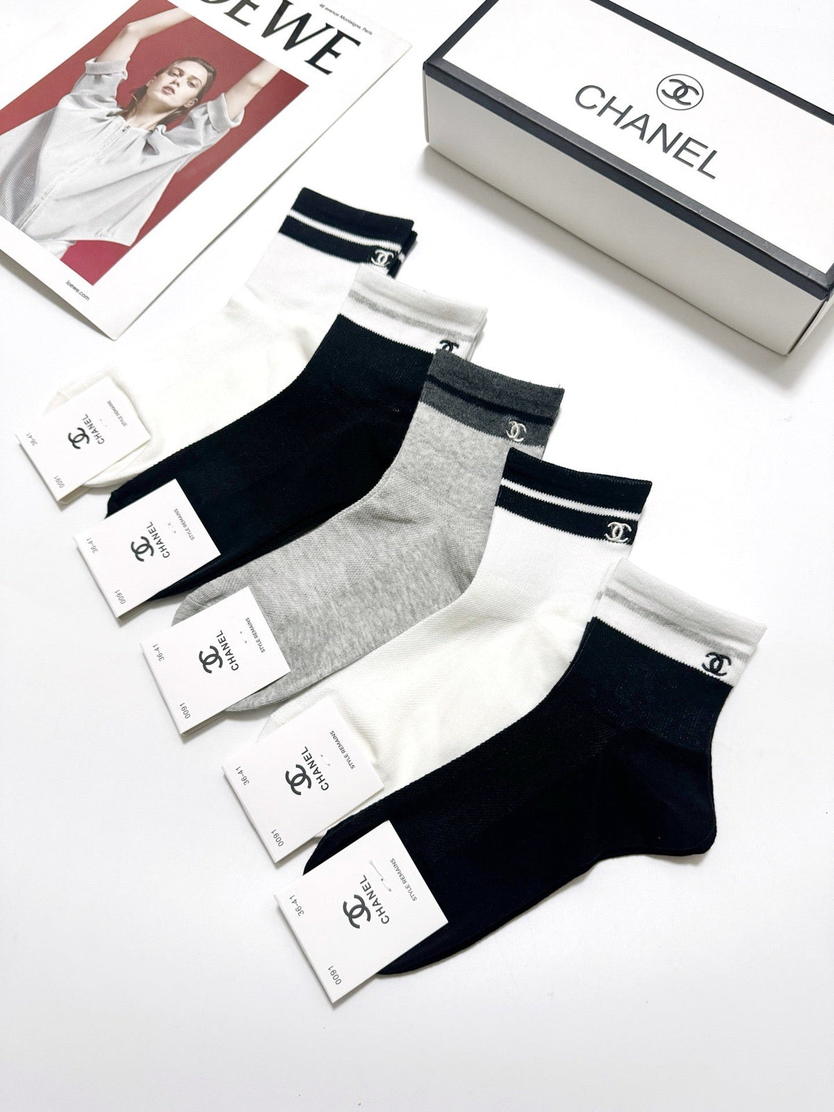 5-Pair Comfort Socks Set (1 BOX)-117