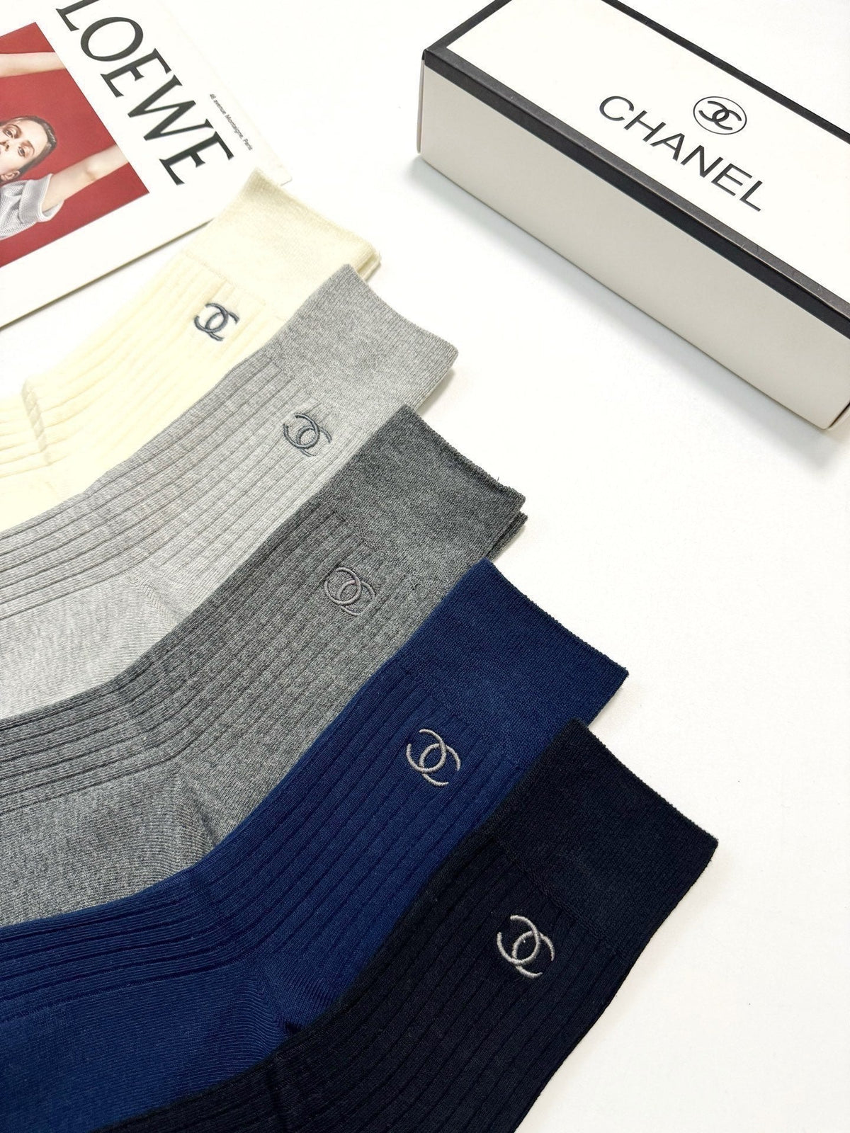 5-Pair Comfort Socks Set (1 BOX)-122