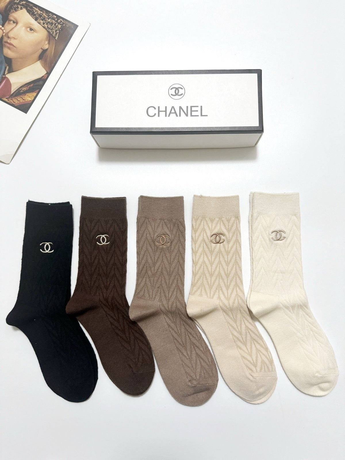 5-Pair Comfort Socks Set (1 BOX)-125