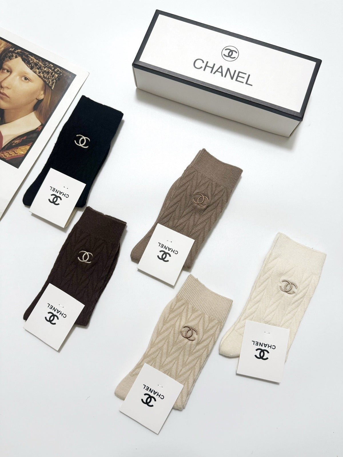 5-Pair Comfort Socks Set (1 BOX)-125