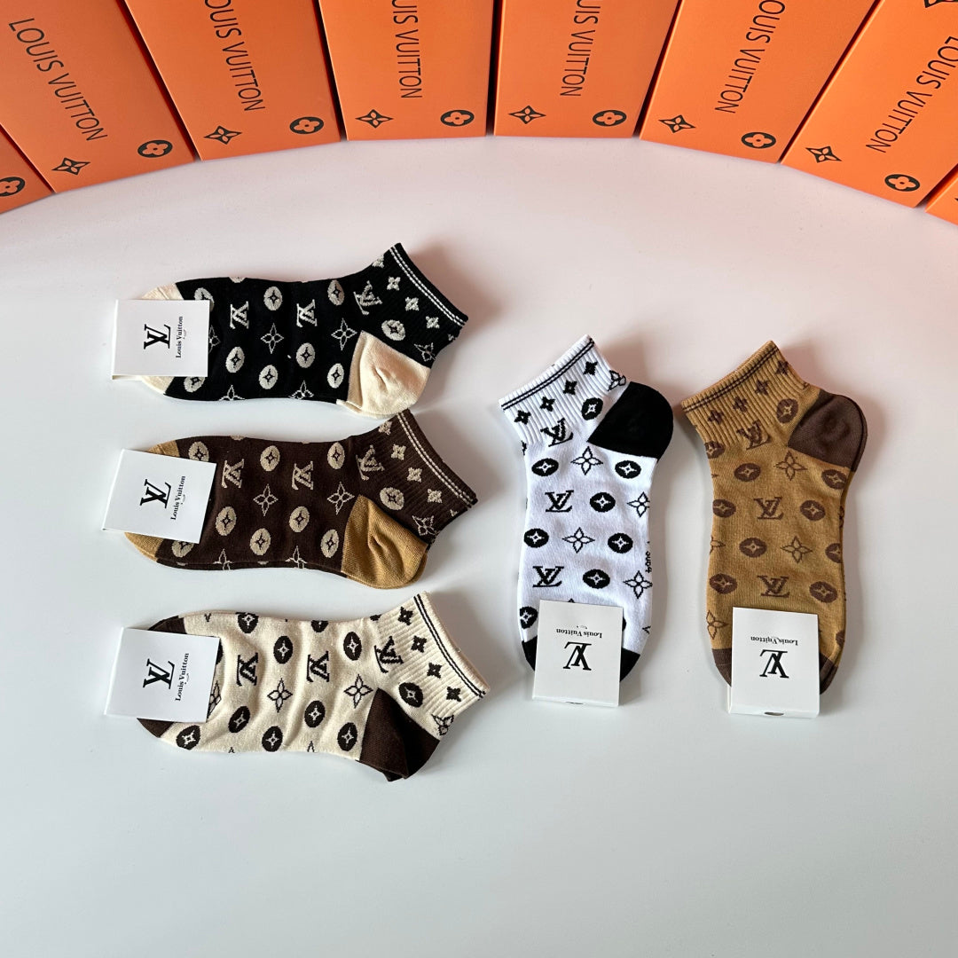 5-Pair Comfort Socks Set (1 BOX)-142