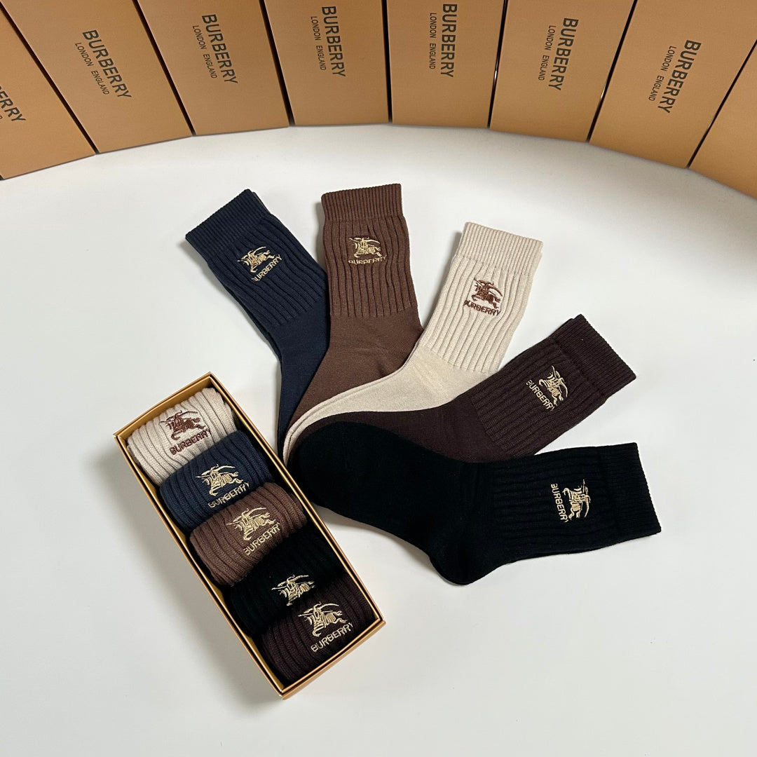 5-Pair Comfort Socks Set (1 BOX)-144