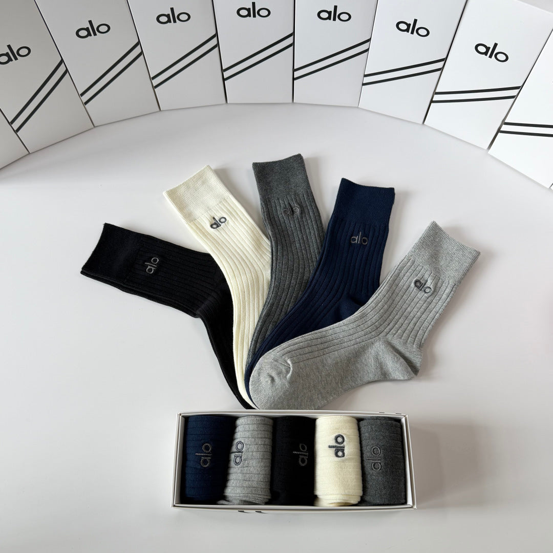 5-Pair Comfort Socks Set (1 BOX)-153