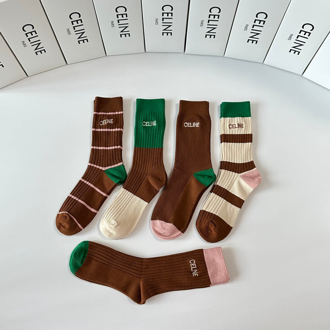 5-Pair Comfort Socks Set (1 BOX)-158