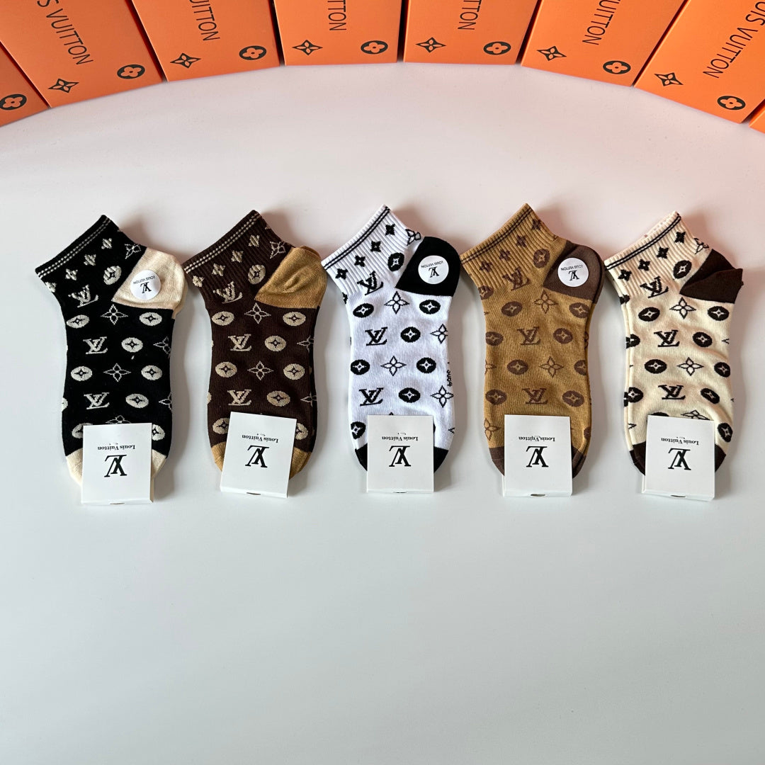 5-Pair Comfort Socks Set (1 BOX)-184