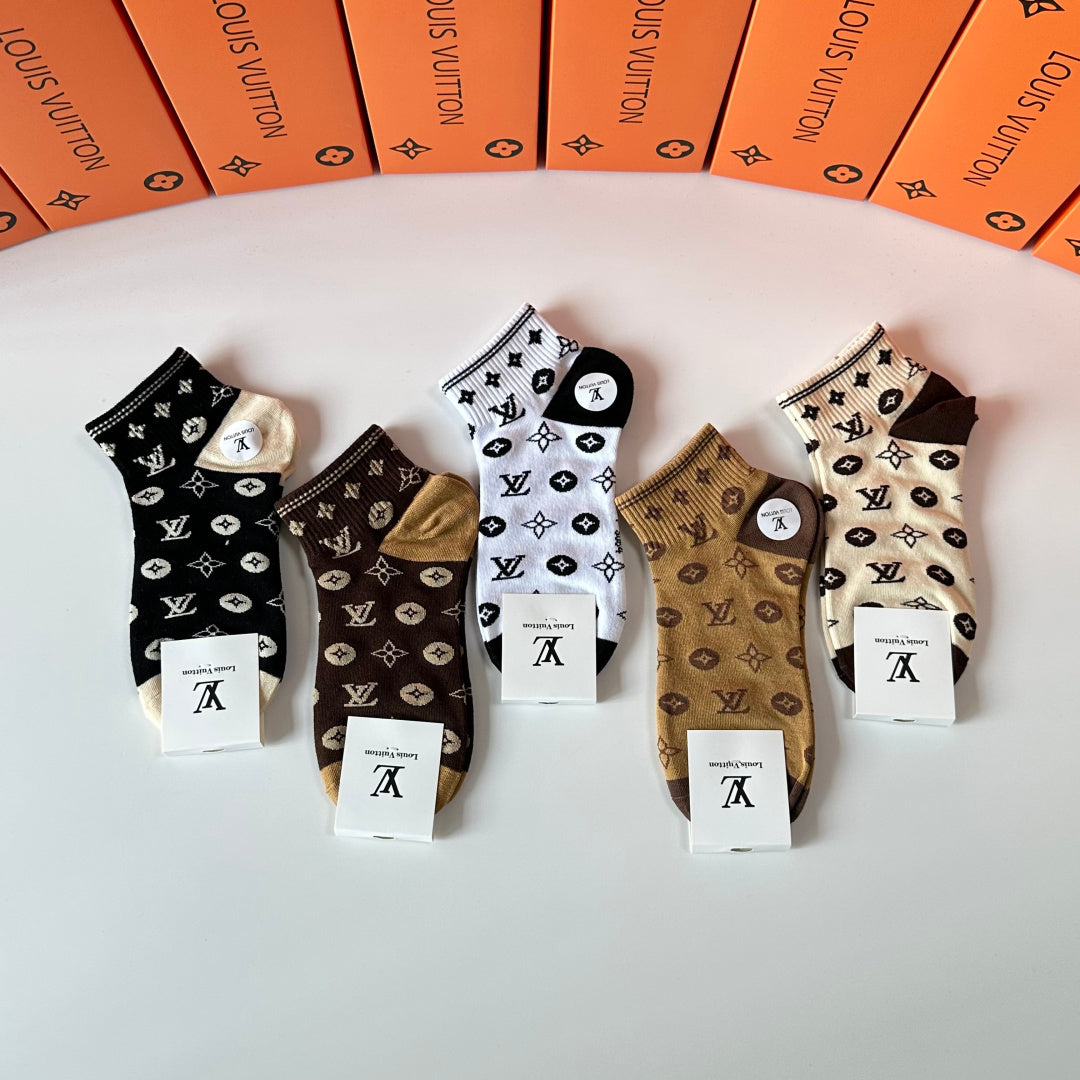 5-Pair Comfort Socks Set (1 BOX)-184