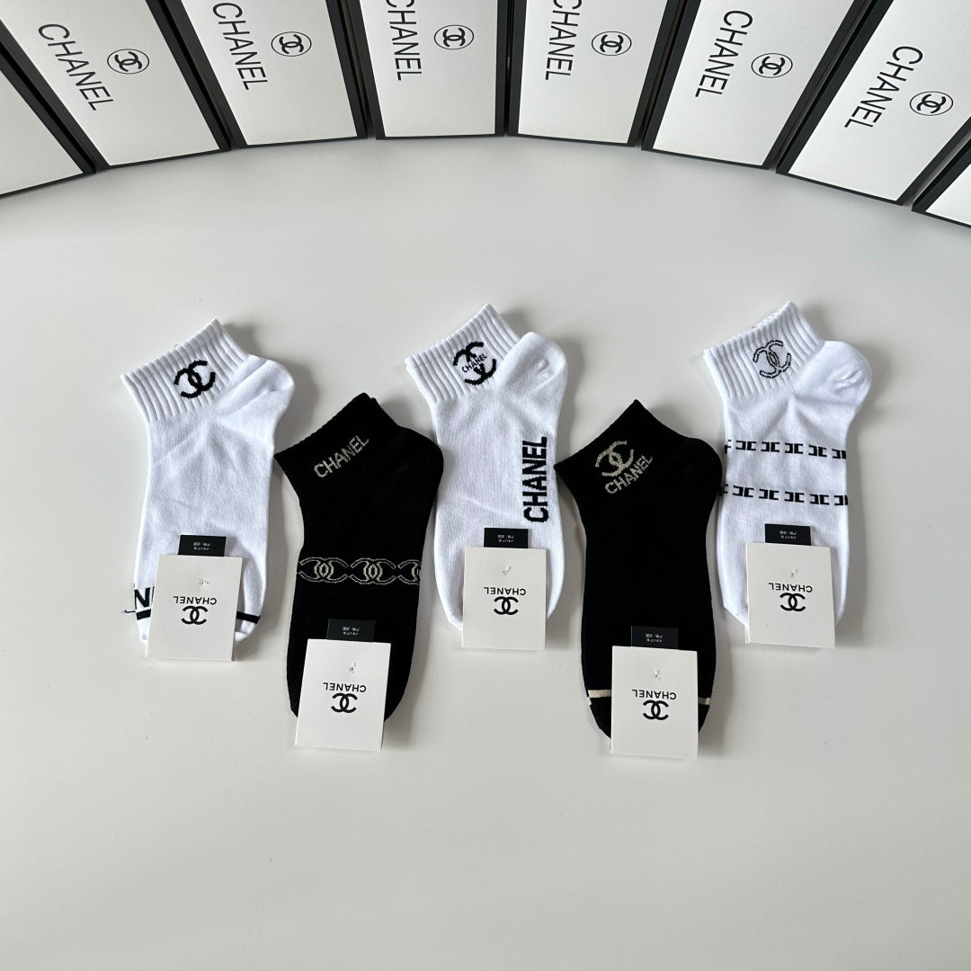 5-Pair Comfort Socks Set (1 BOX)-190