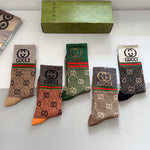 5-Pair Comfort Socks Set (1 BOX)-198