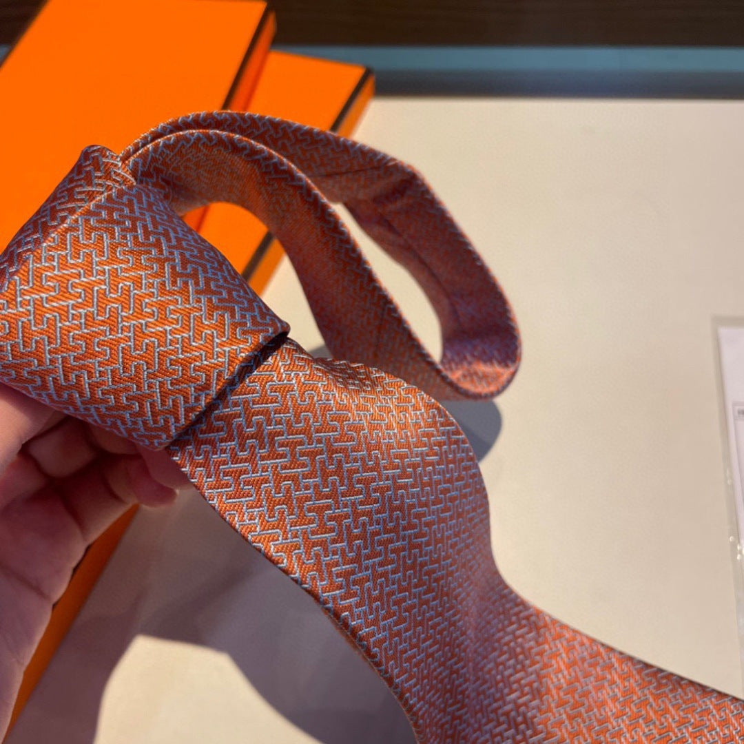 Handcrafted Jacquard Tie-10